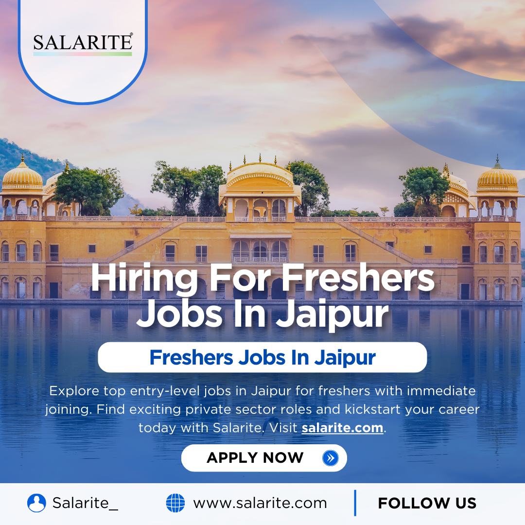 Entry-Level Jobs in Jaipur for Freshers